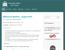 Tablet Screenshot of members.adug.org.au